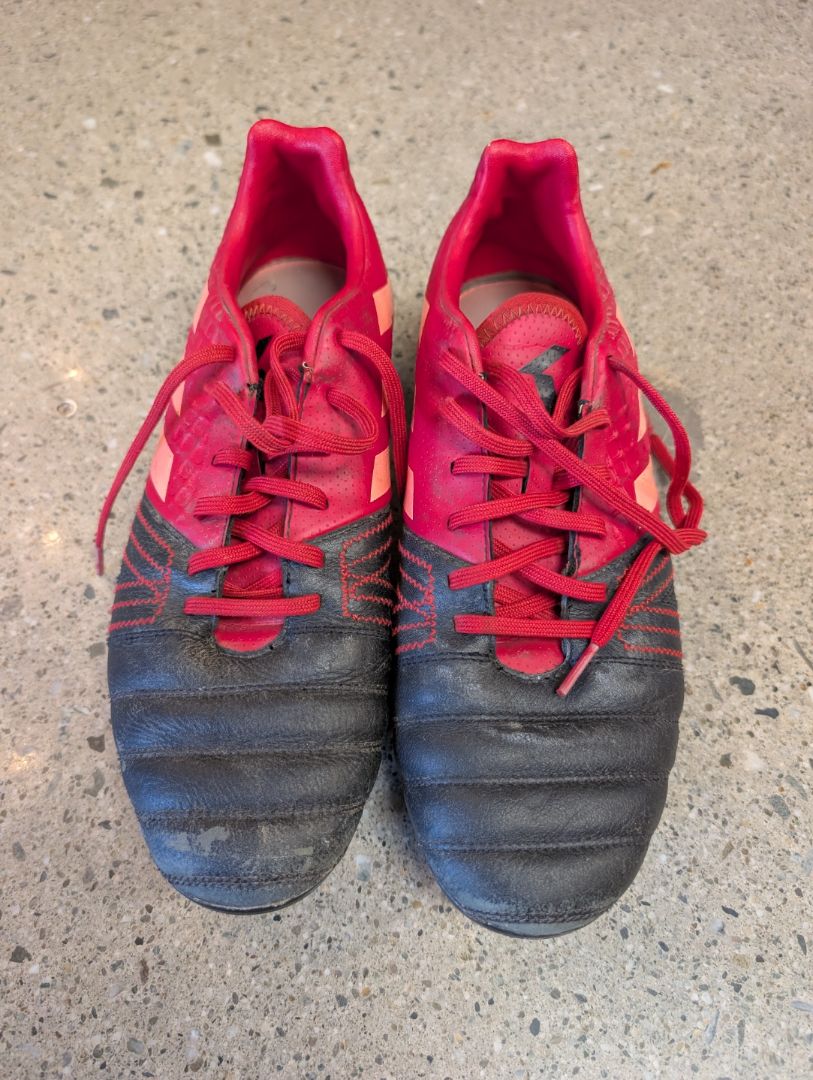 Red / Black Adidas Predator 19.2, EU 43⅓