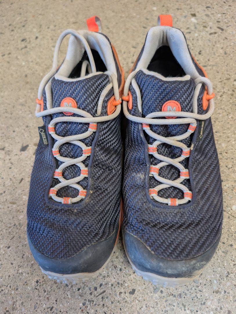 Navy / Orange Merrell MQM Flex 2 GTX, US 9.5