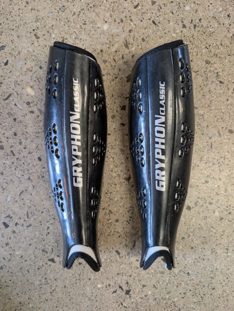 Black Gryphon Classic Shin Guards, Small