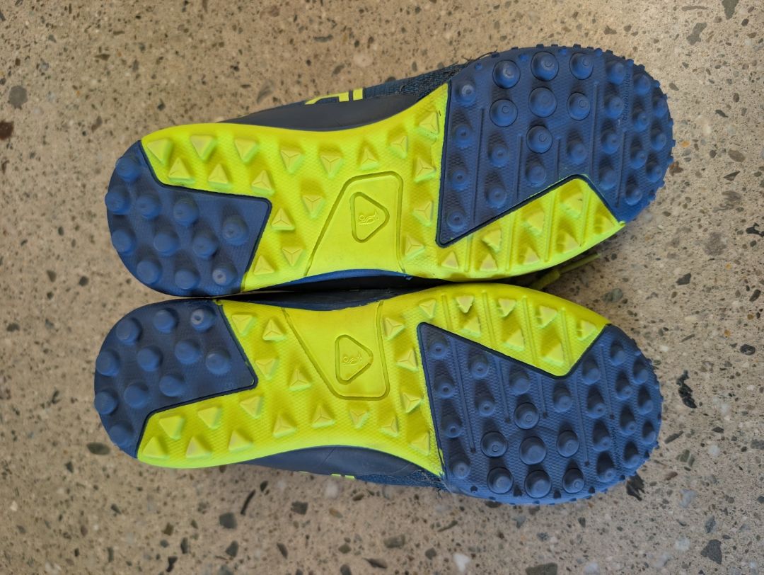 Navy/Yellow Kookaburra Neon Junior Hockey Shoes, EU 34 / UK 2 / US 3Y