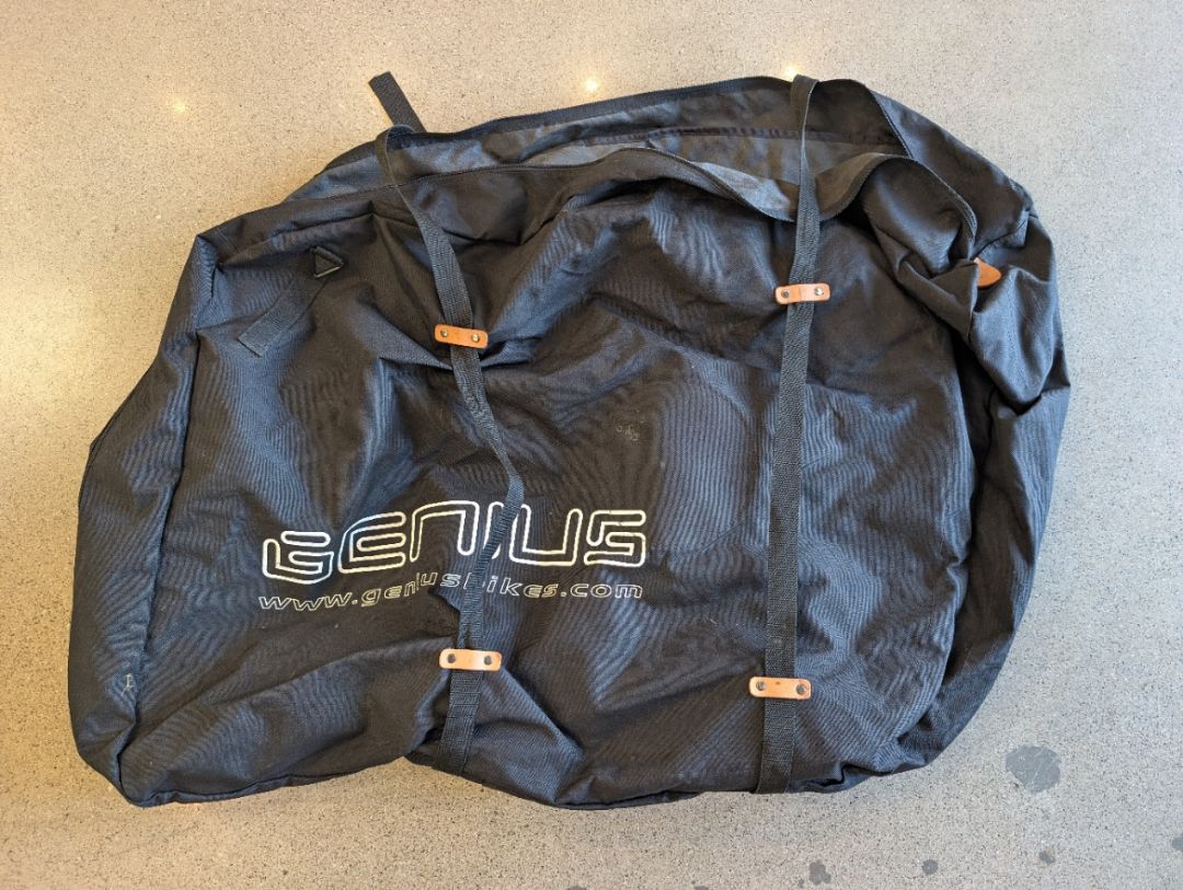 Black Genius Bikes Soft Bike Travel Bag