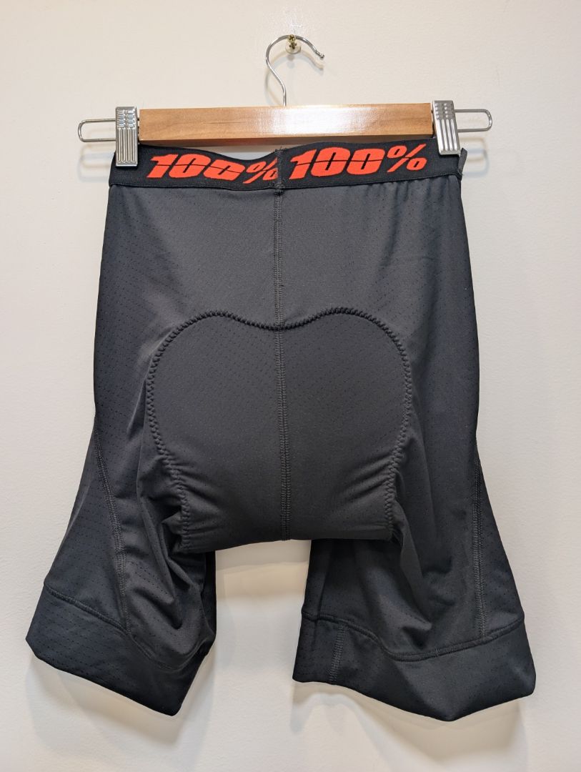 Black 100% Speedlab liner shorts, 28
