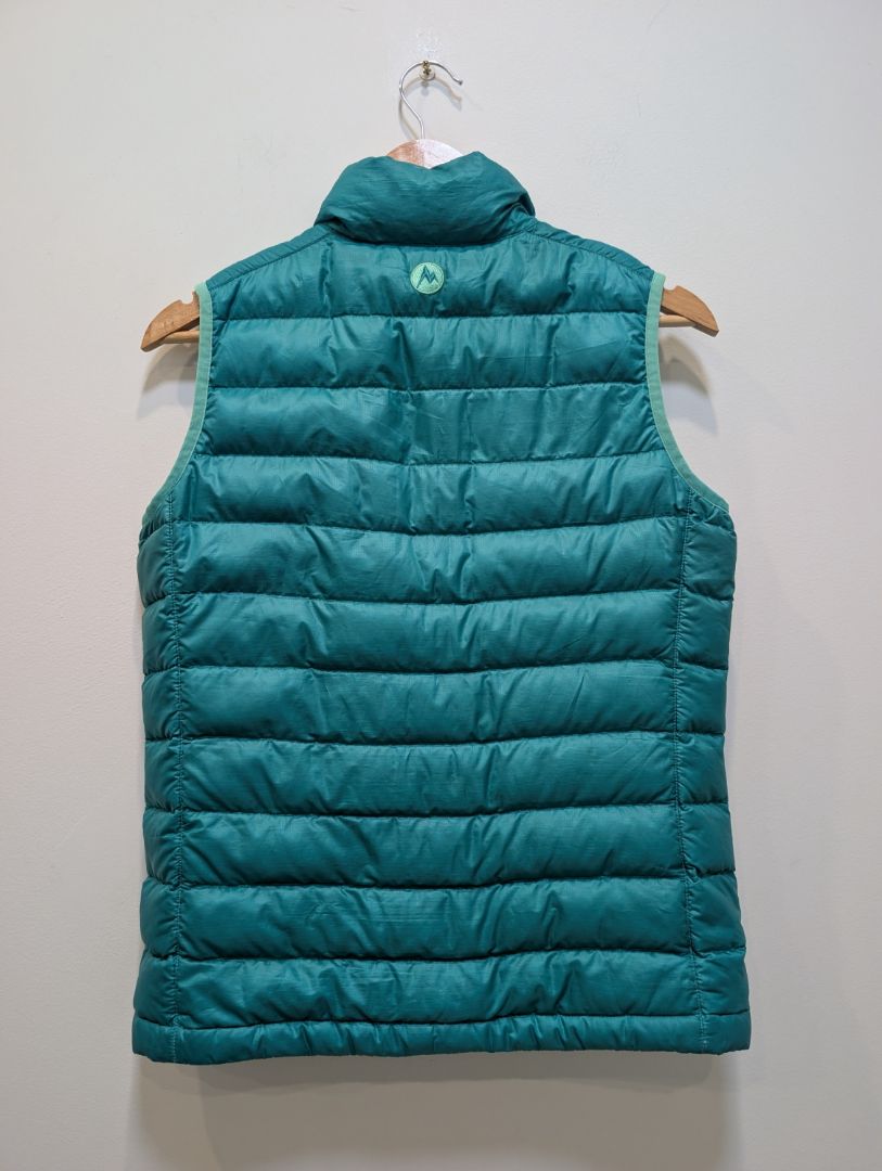 Green Marmot 700-fill down vest, S