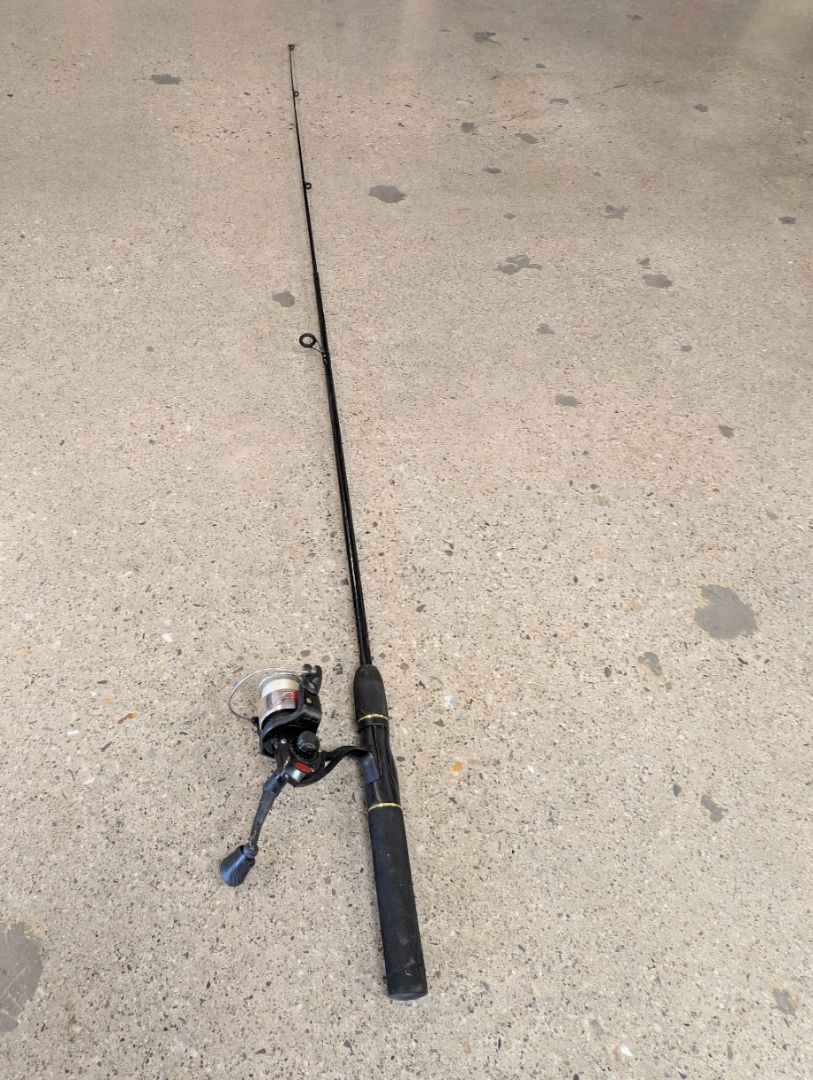 Black Berkley Outfitter Rod & S2000F Reel, 5'6"