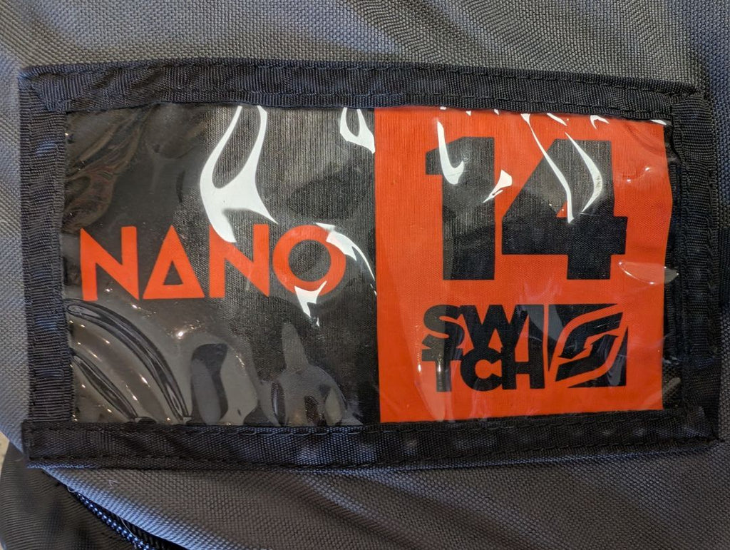 Grey Switch Kites Nano 14m Kite + CBX 54cm Bar, 14m