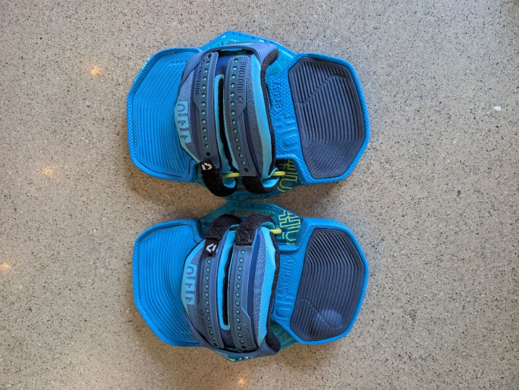 Wood/Teal North Kiteboarding Jaime 139x42 Twin Tip, 139x42