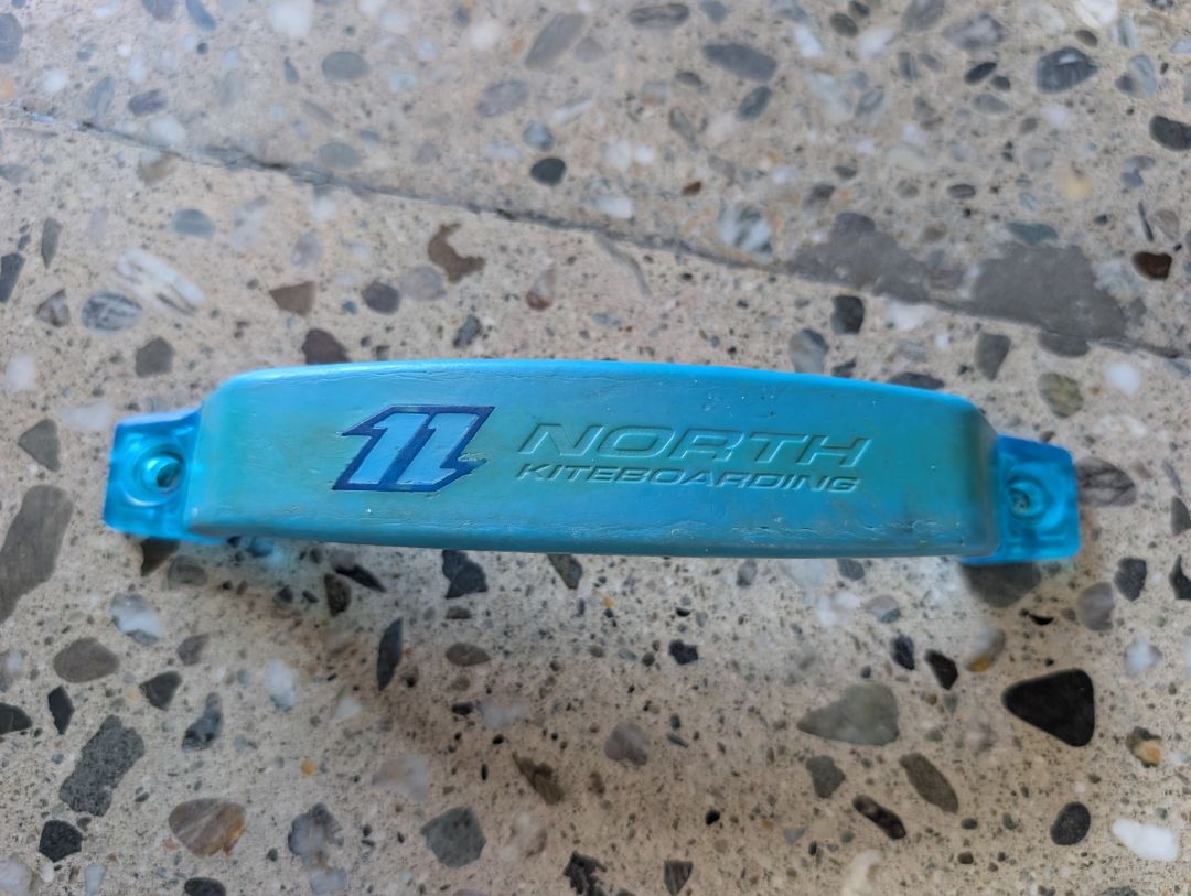 Wood/Teal North Kiteboarding Jaime 139x42 Twin Tip, 139x42