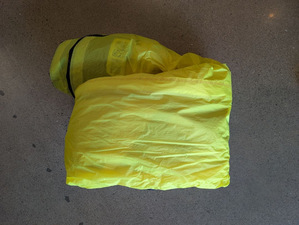 Black/Yellow Switch Kites Krypto 9m Kite + Bar, 9m