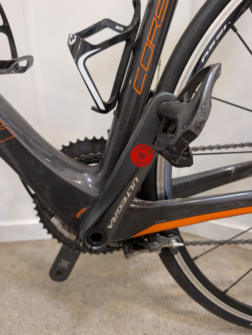 Black/Orange Avanti Corsa SL 2, 55 cm / Medium