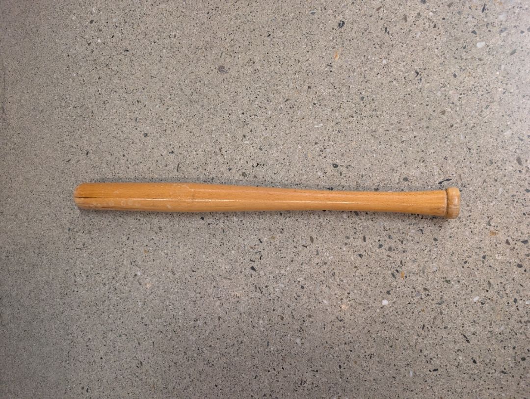 Wood Wooden Teeball Bat, Junior