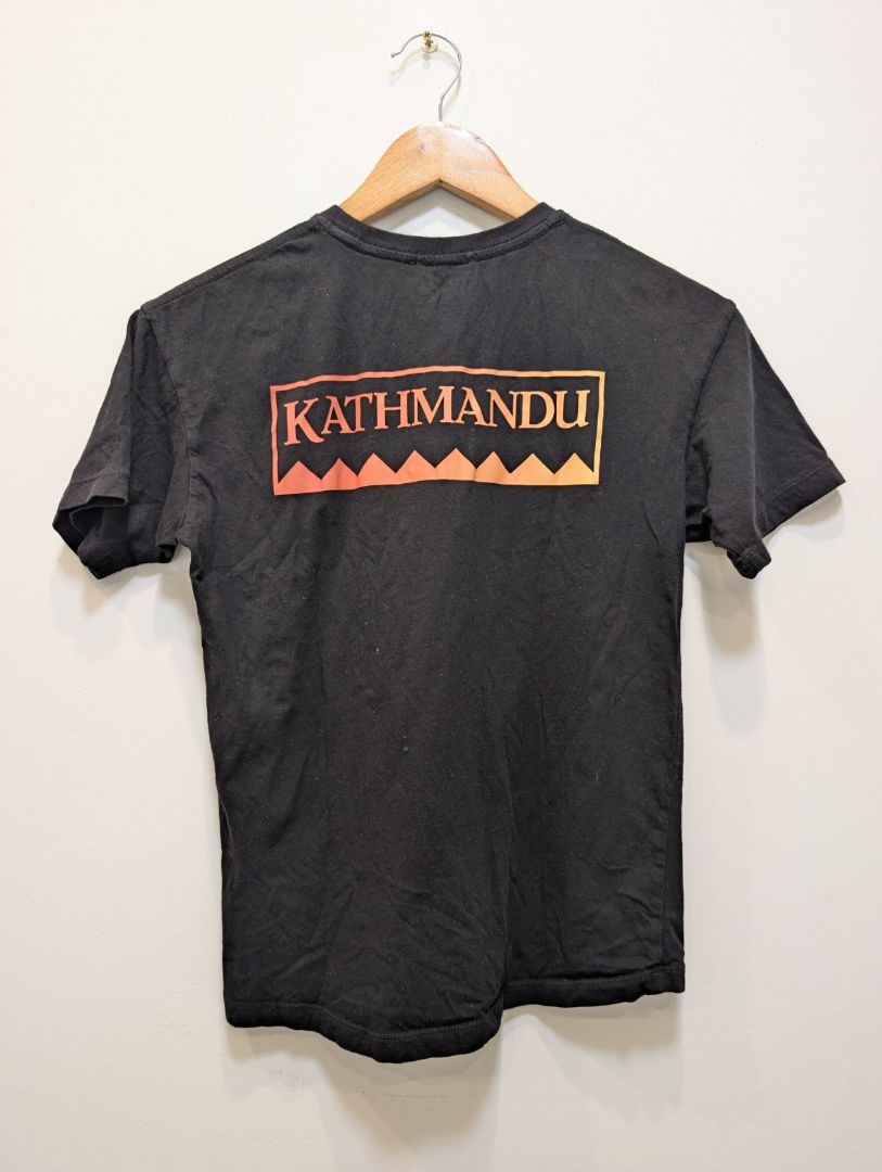 Black Kathmandu T-Shirt, XXS