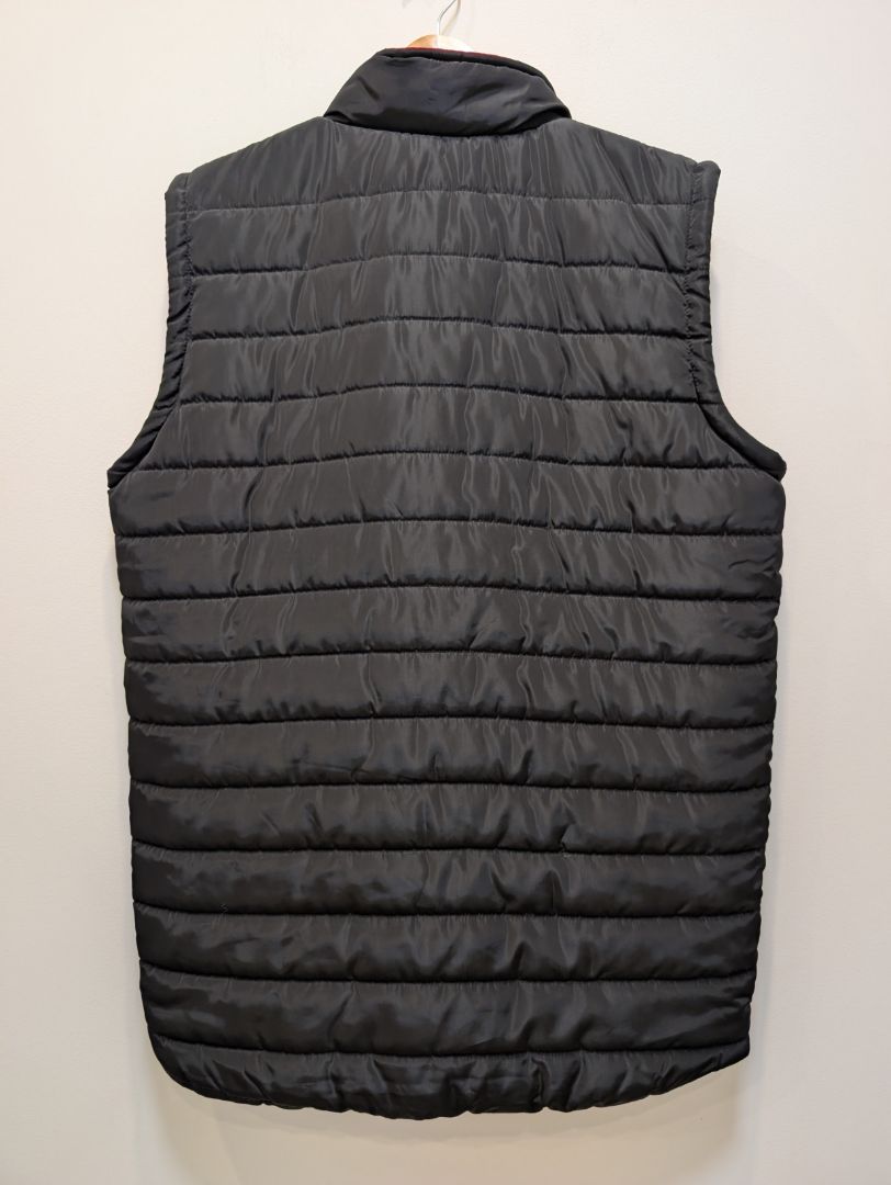 Black / Red Lenco Apparel / NRL NRL Warriors Supporter Vest, M