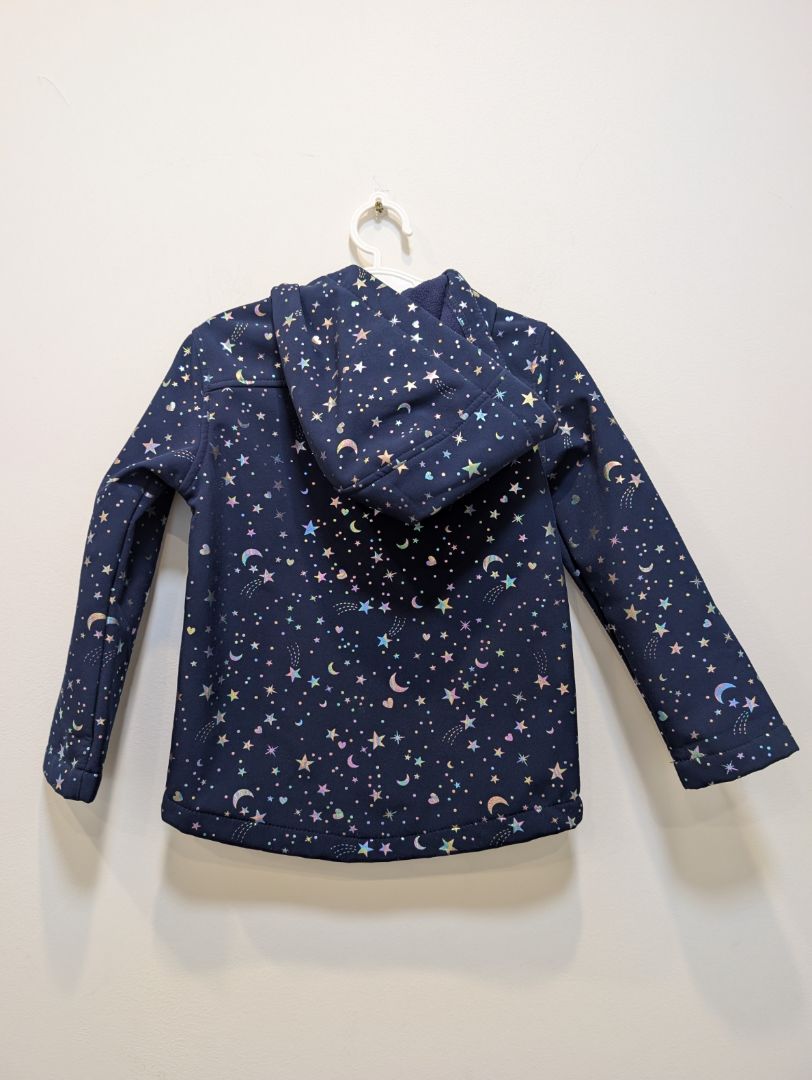 Navy Mountain Warehouse Kids Softshell Jacket, 3-4Y