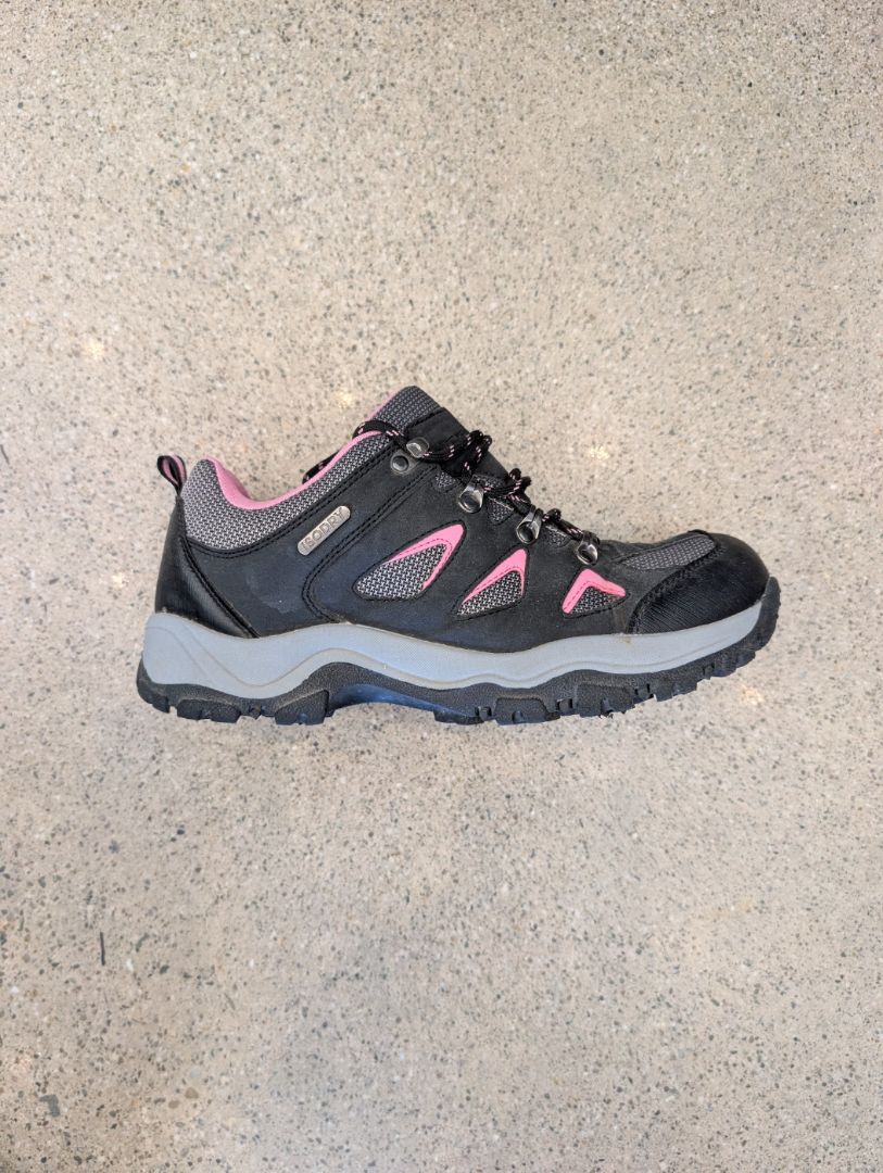 Black & Pink Mountain Warehouse Adventurer Waterproof Walking Shoe, EU 41