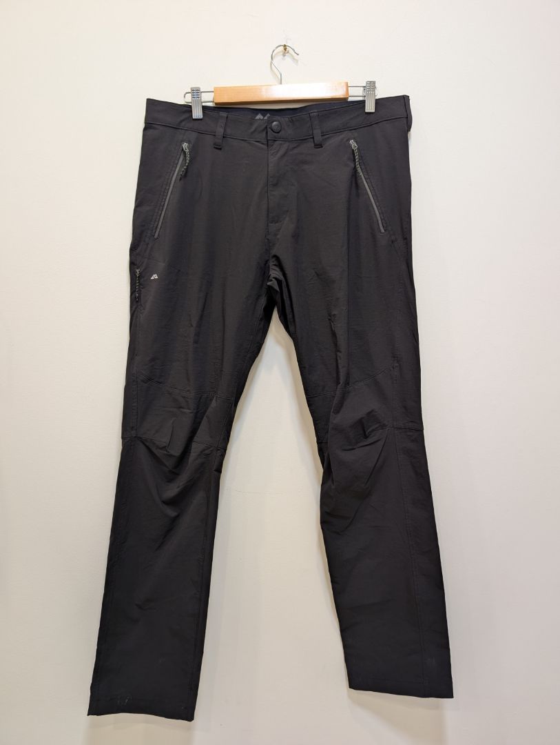 Black Kathmandu Softshell Hiking Pants, L