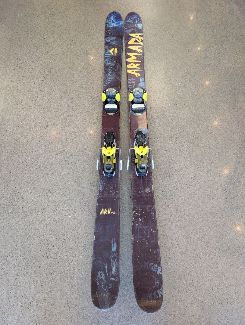 Brown/yellow Armada ARV 96, 168cm