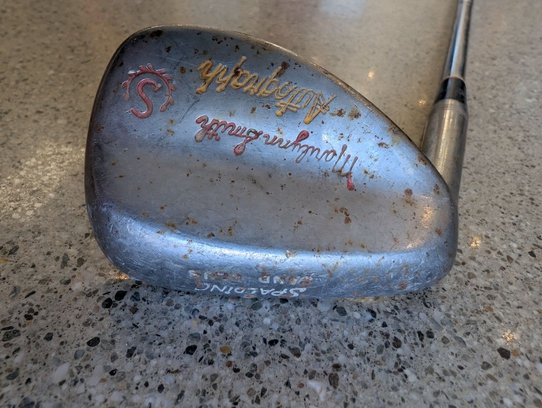 Silver Spalding Autograph Sand Club, Junior LH