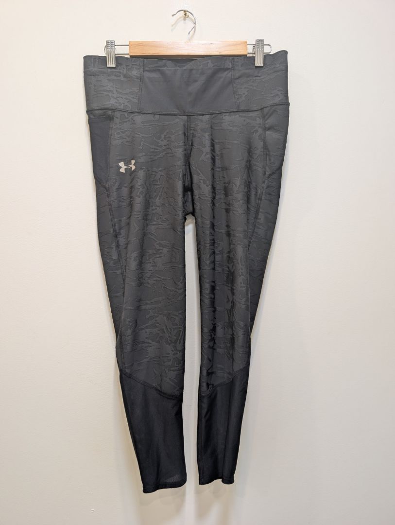 Black Under Armour HeatGear® Compression Leggings, L