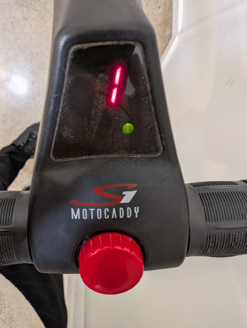 Grey Motocaddy S1 Digital
