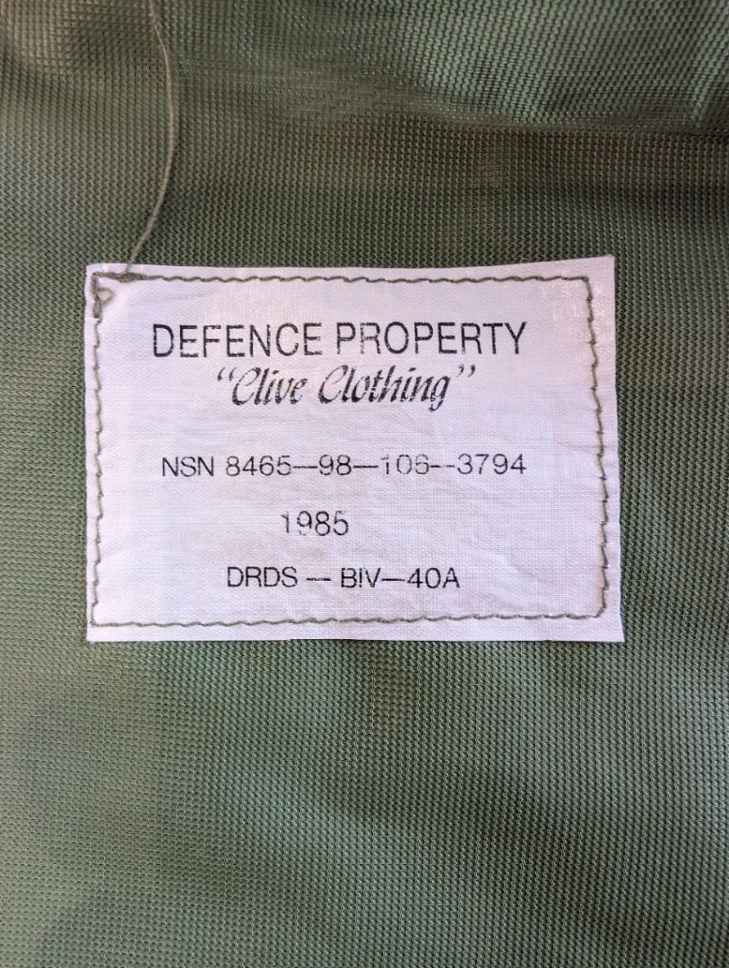 Olive Green  Sleeping bag liner, One Size