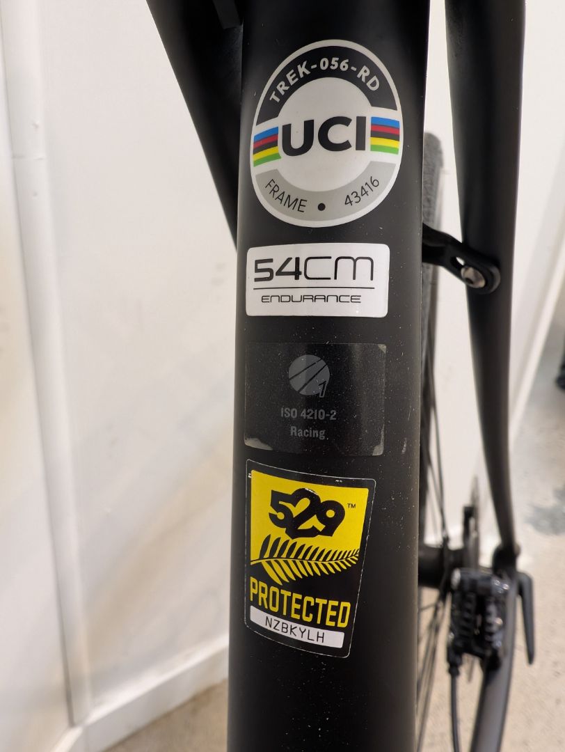 Black Trek Domane SL6, 54cm