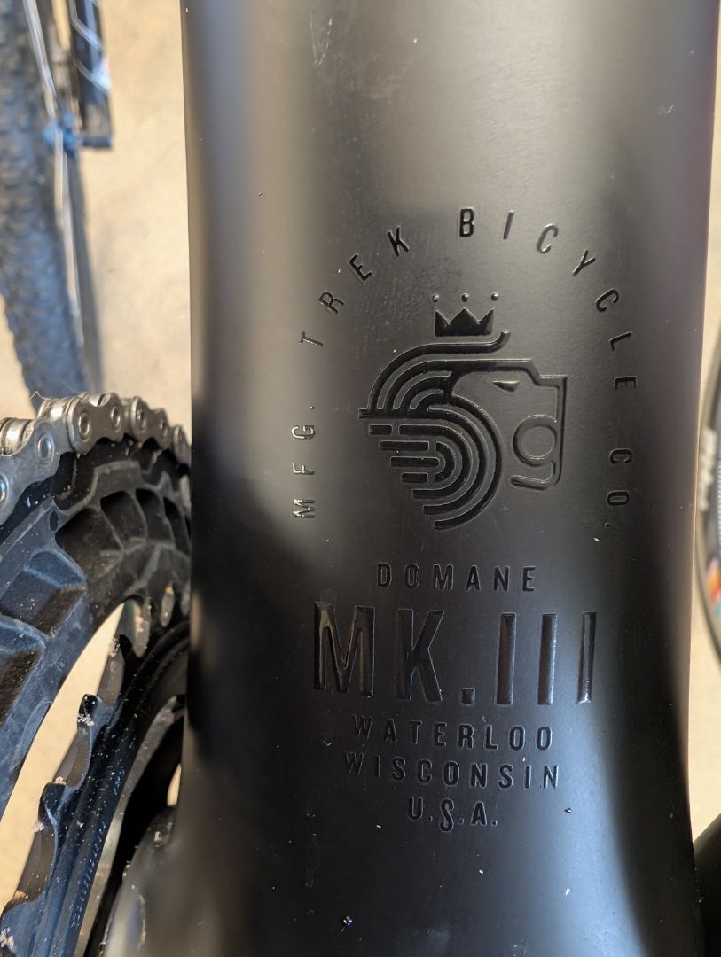 Black Trek Domane SL6, 54cm