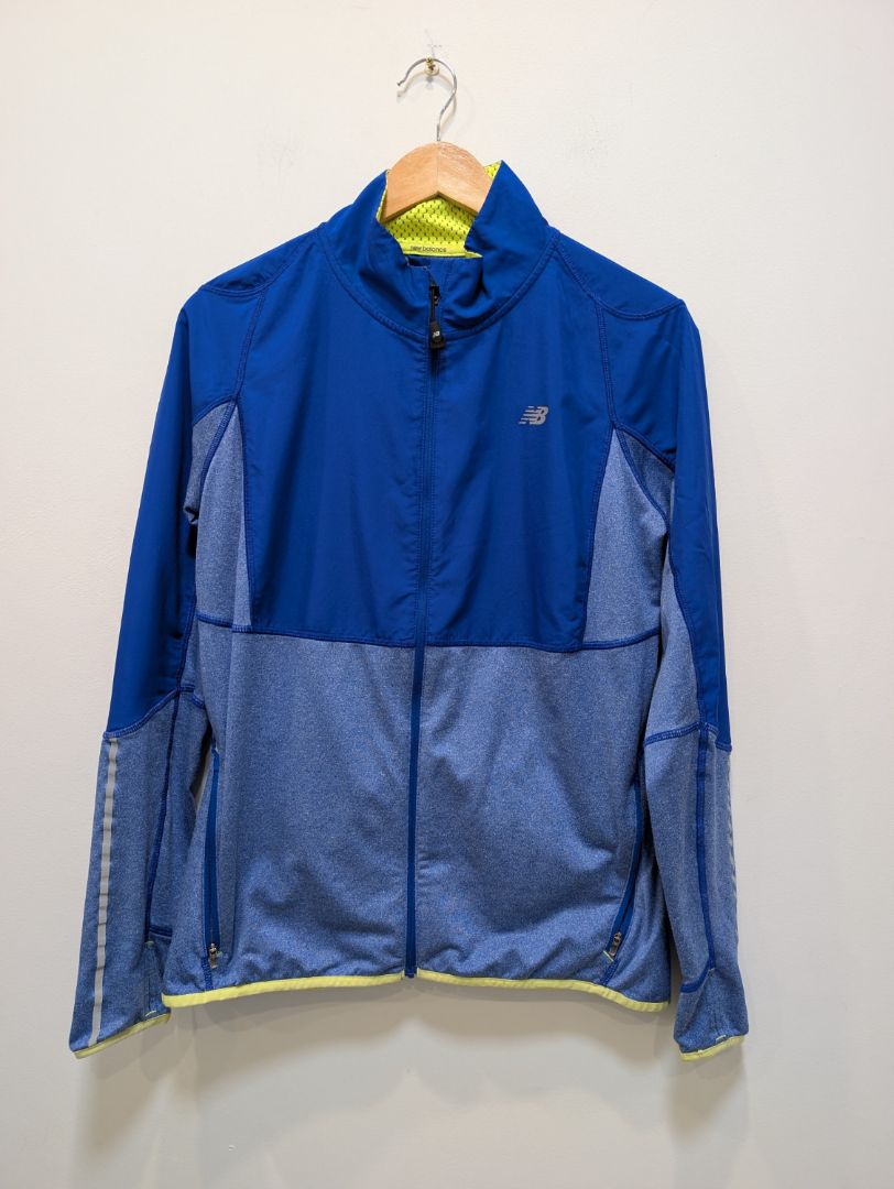 Blue New Balance Running Jacket, L