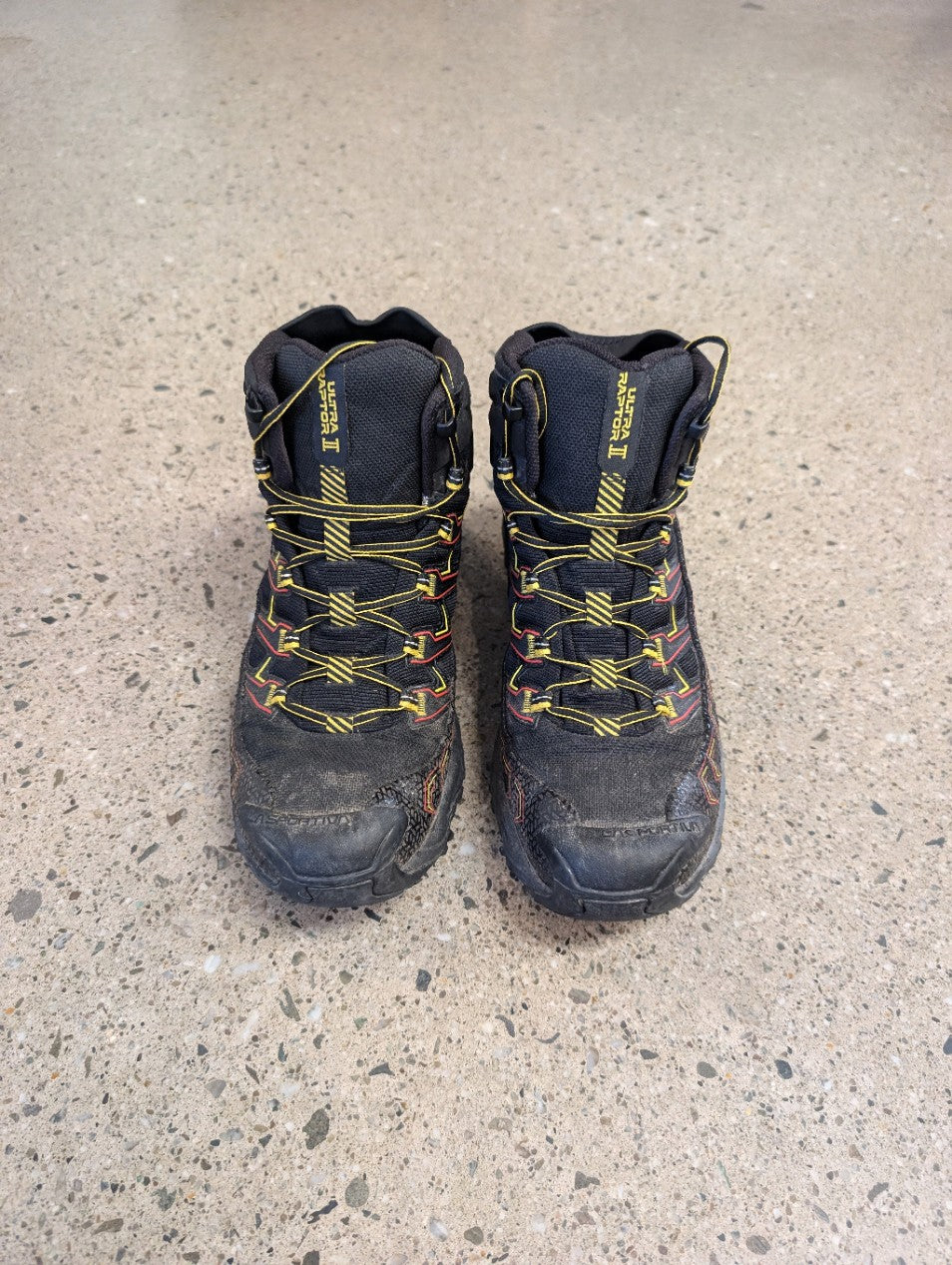 Black / Yellow La Sportiva Ultra Raptor II, EU 43