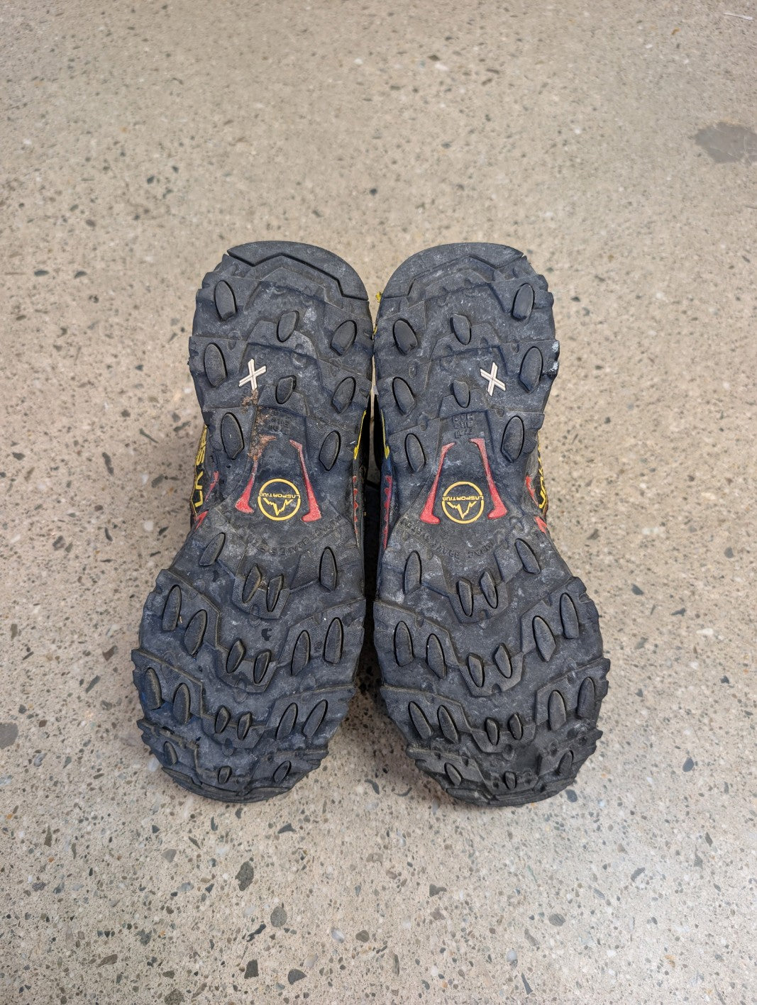 Black / Yellow La Sportiva Ultra Raptor II, EU 43