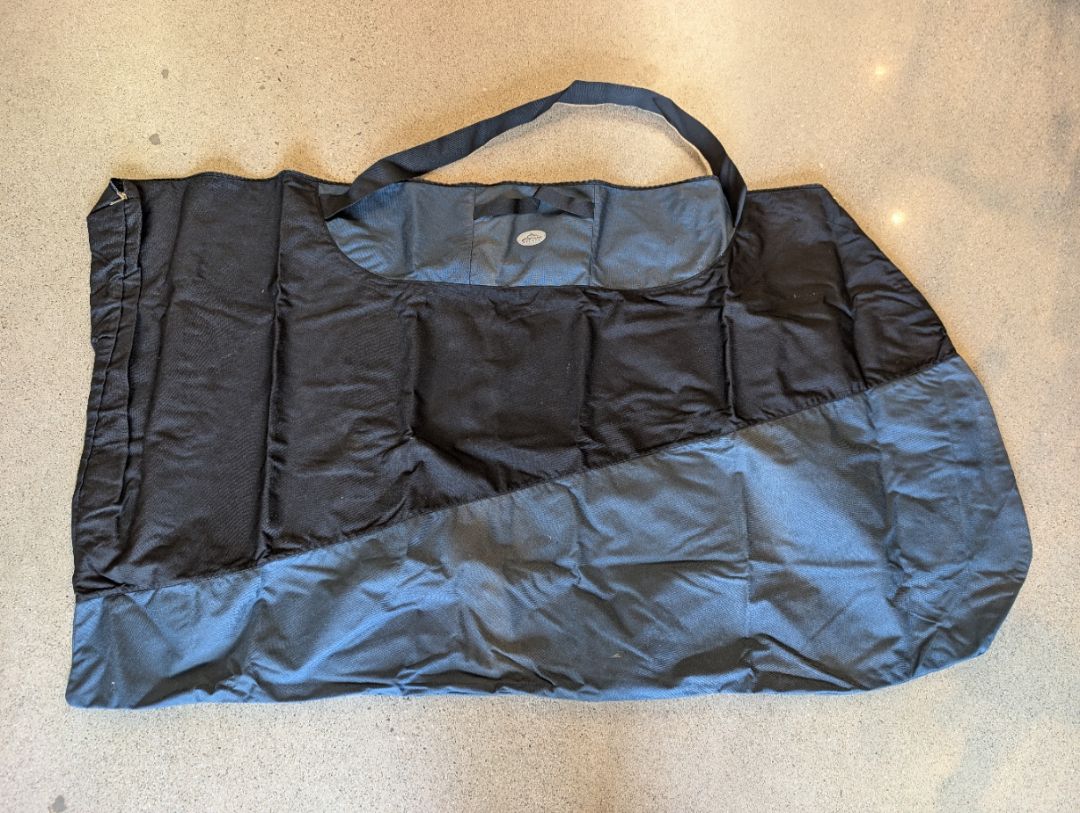 Black Ground Effect Bike Travel Bag