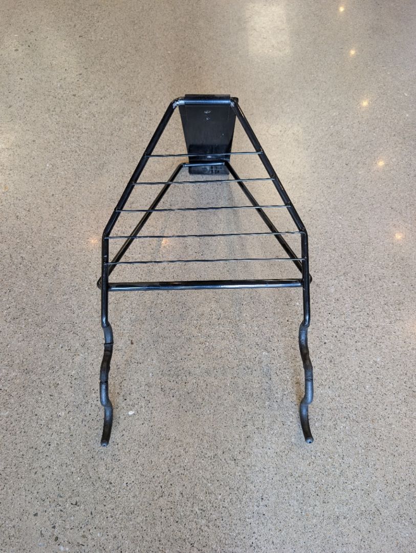 Black  Wall Bike Rack