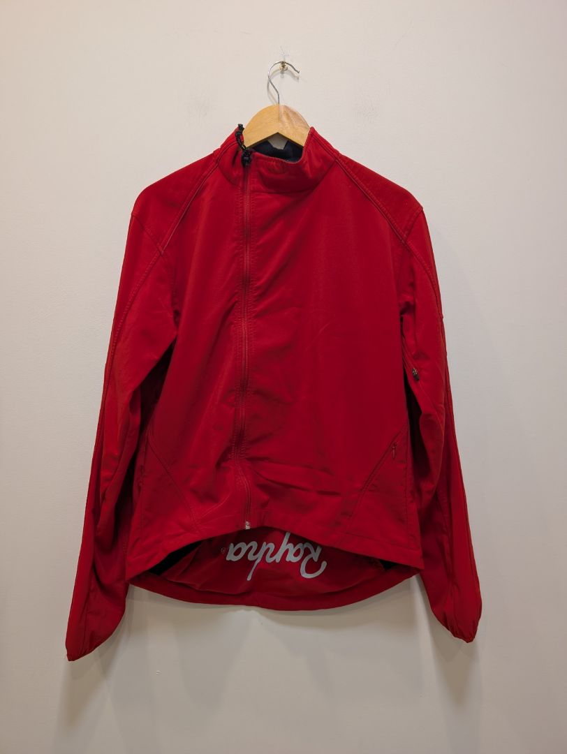 Red Rapha Cycling Jacket, L