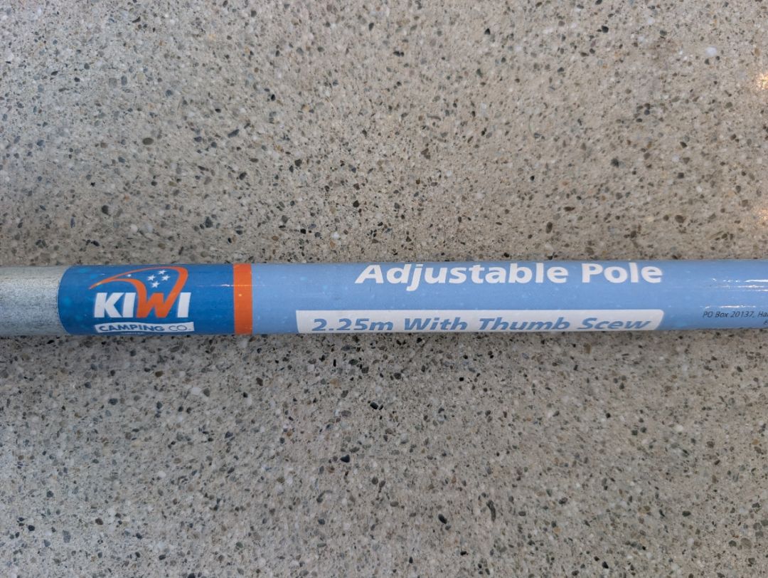 Silver Kiwi camping co. Adjustable Pole, 2.25m