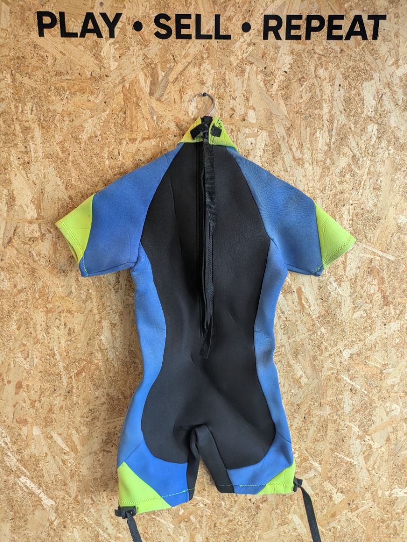 Blue U.S. Divers Shorty Wetsuit, Youth 14 / L