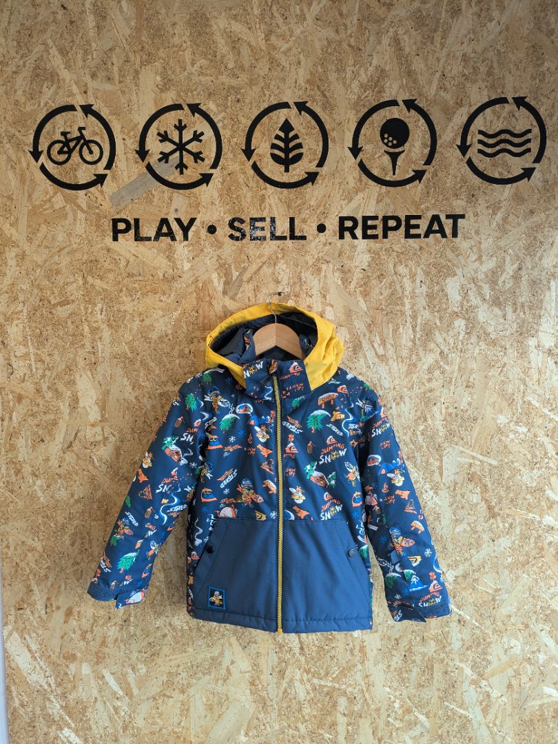 Blue Quiksilver Snow Jacket, 4-5 Years