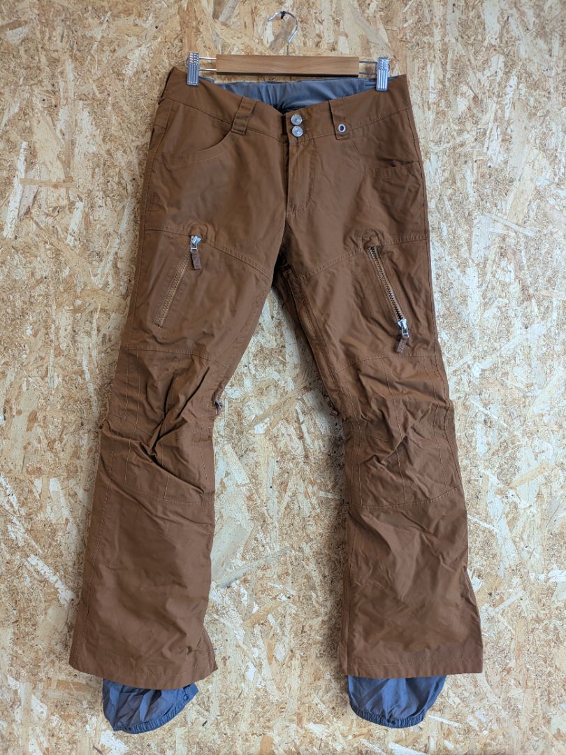 Brown Burton DRYRIDE Snowboard Pants, M
