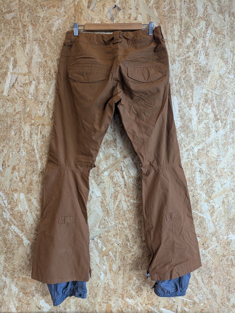 Brown Burton DRYRIDE Snowboard Pants, M