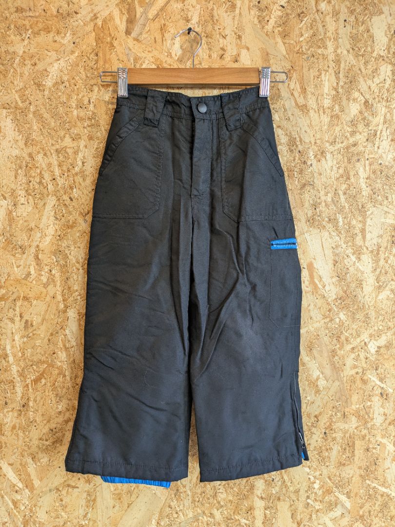 Black M&S Kids Ski Pants, 5-6 Years