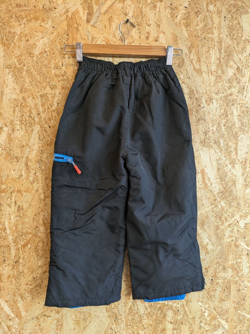 Black M&S Kids Ski Pants, 5-6 Years