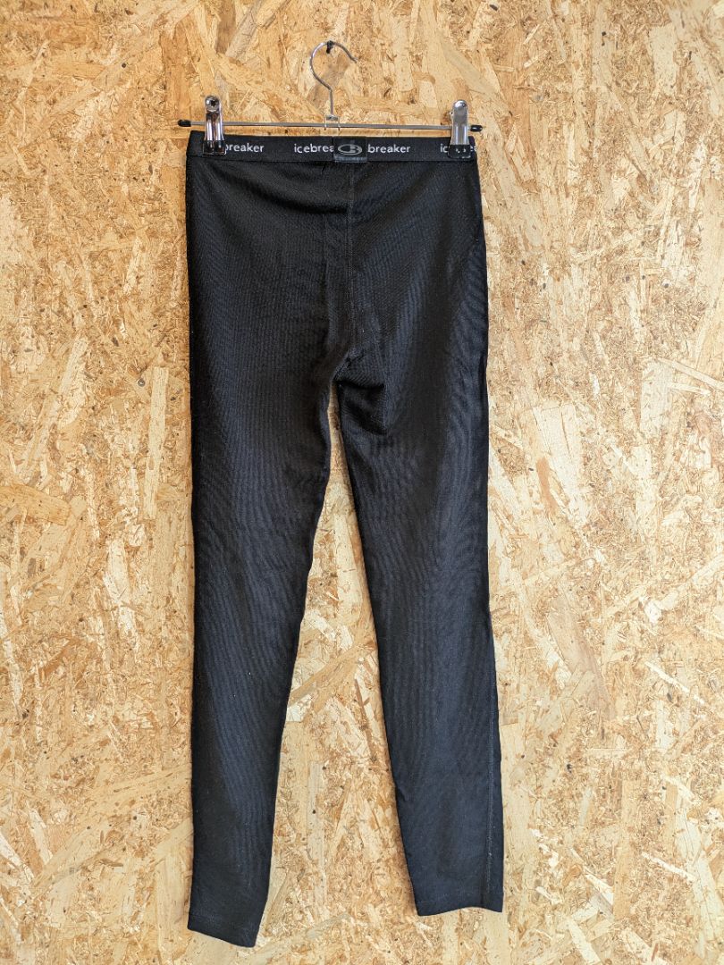 Black Icebreaker Merino 260 Thermal Leggings, 10 Years