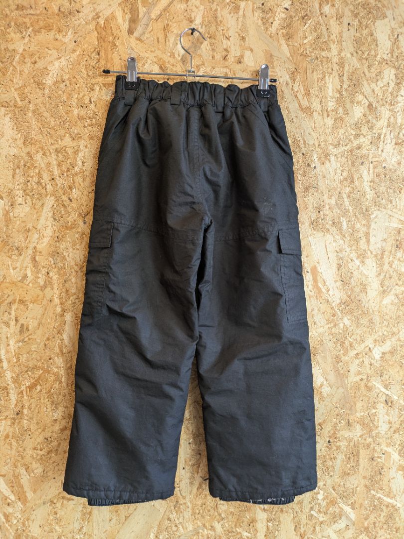 Black WZ Kids Ski Pants, 6 Years