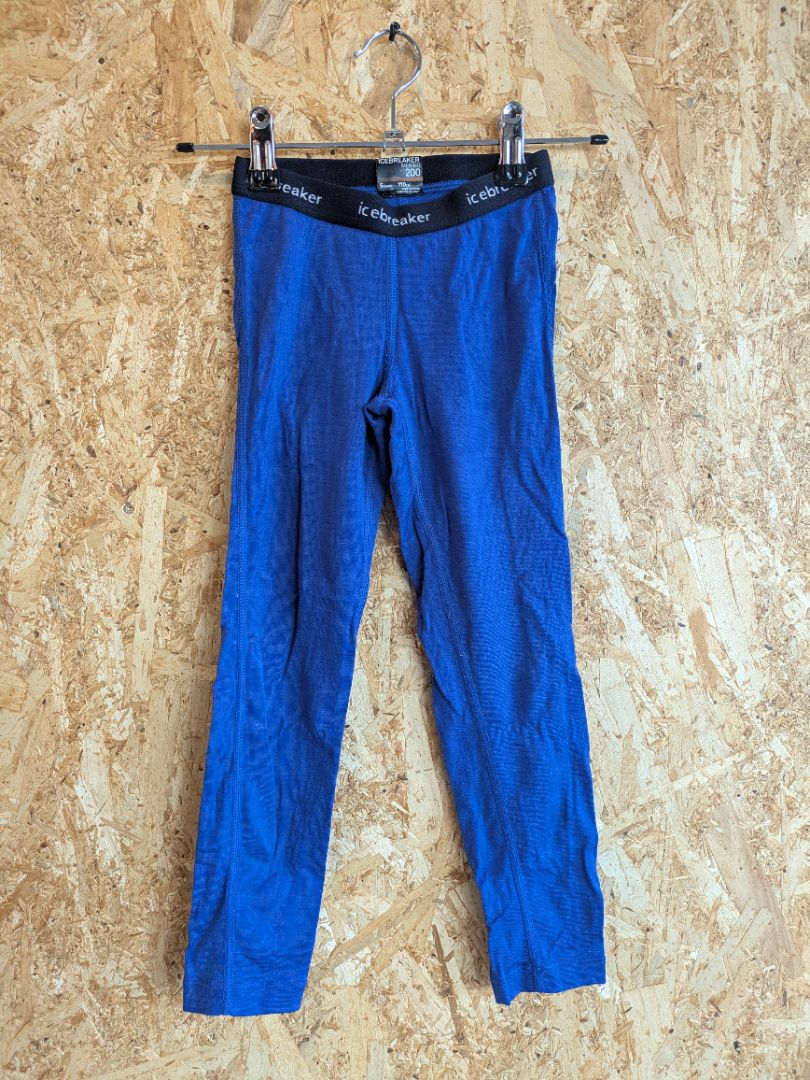 Blue Icebreaker Merino 200 Thermal Leggings, 5 Years