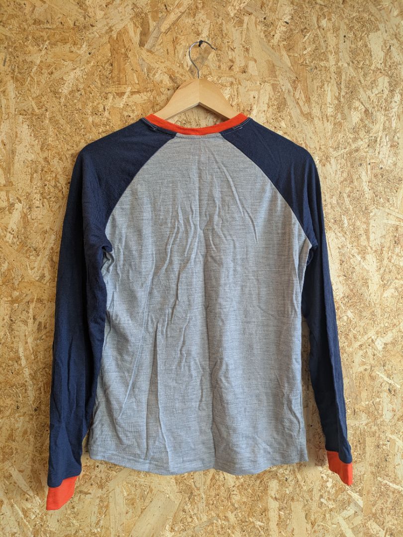 Grey Mons Royale Icon Merino Raglan Long Sleeve, L
