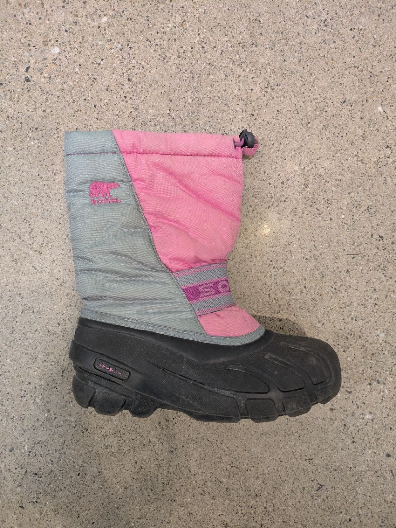 Pink Sorel Flurry Snow Boots, EU 34