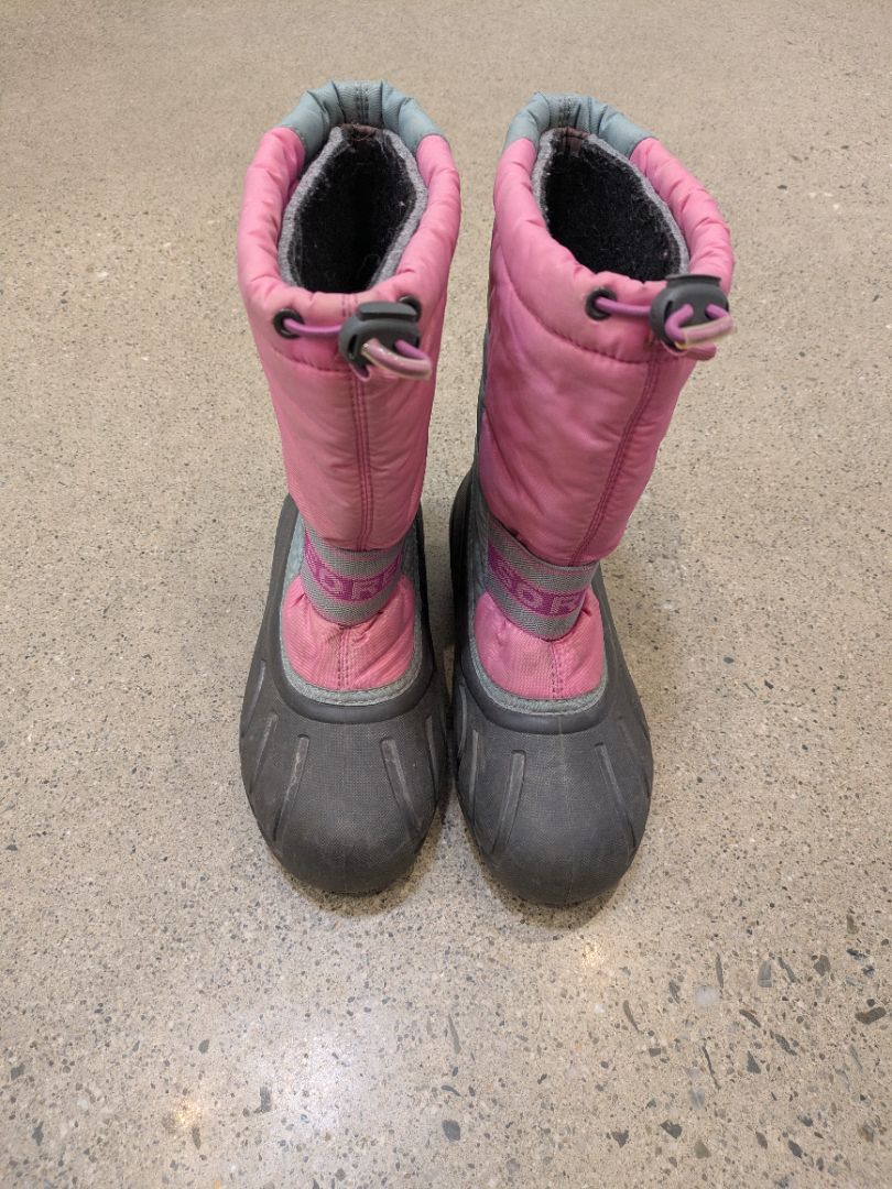 Pink Sorel Flurry Snow Boots, EU 34