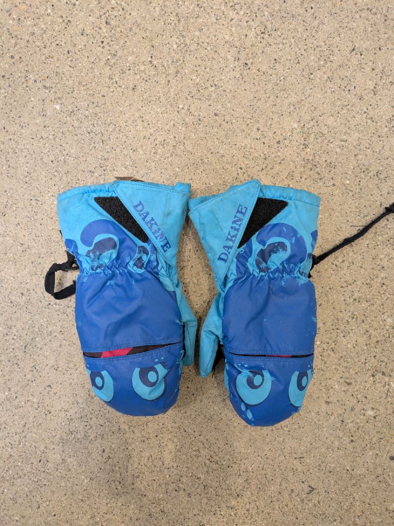 Blue Dakine Toddler Snow Mittens, Toddler