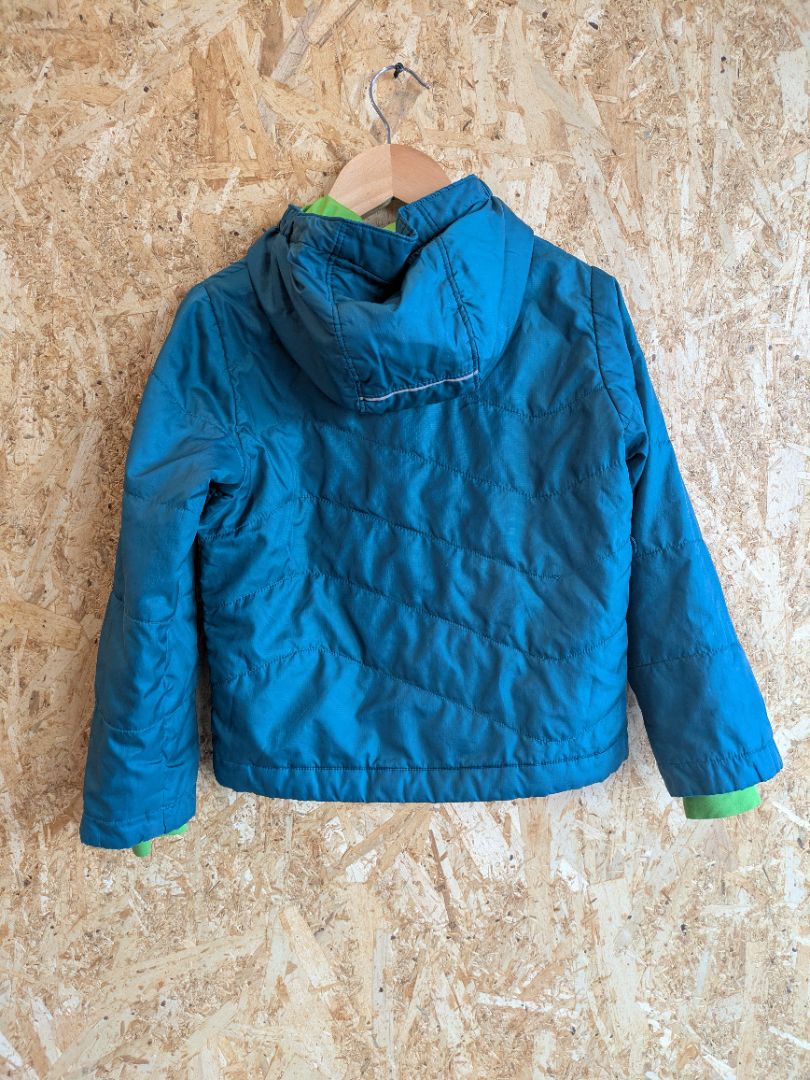 Blue Columbia Youth Omni-Heat Insulated Jacket, XS / 6-7 Years