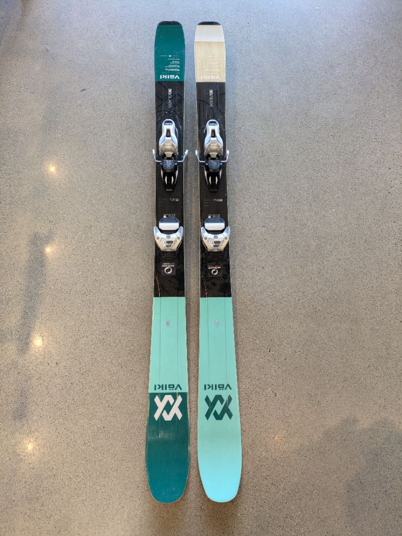 Teal Völkl 90Eight W, 163 cm