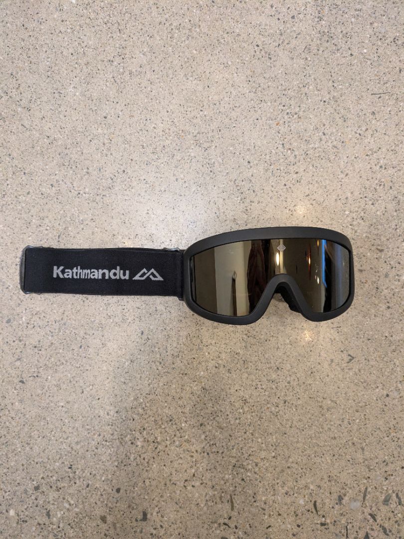 Black Kathmandu Kids Snow Goggles, Kids