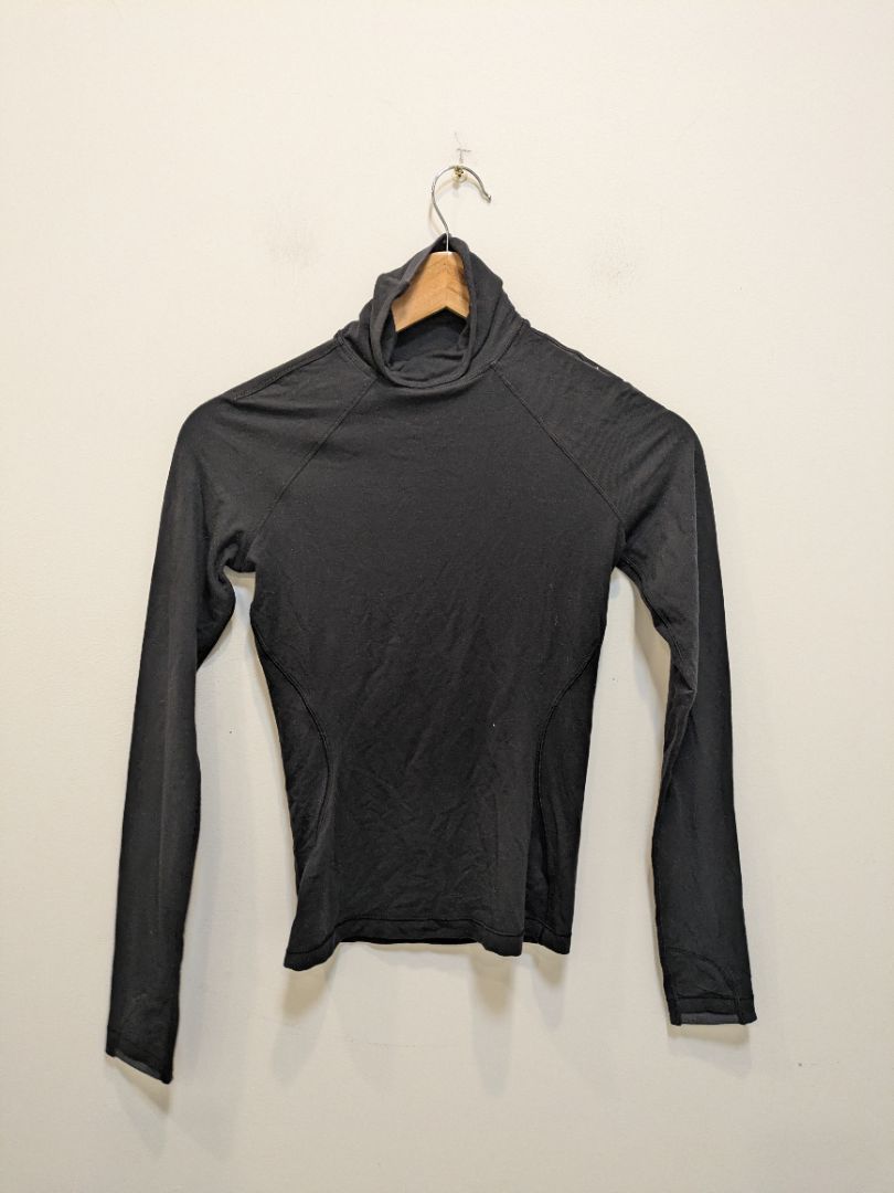 Black Lululemon Turtleneck Base Layer, 4